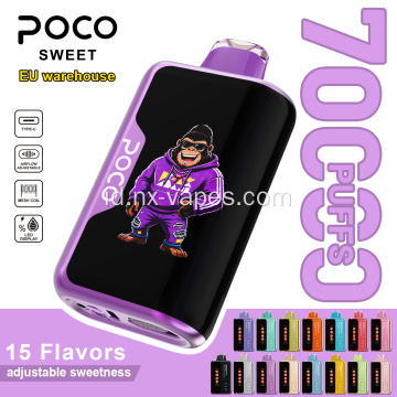 Vape puff 70k manis Poco asli